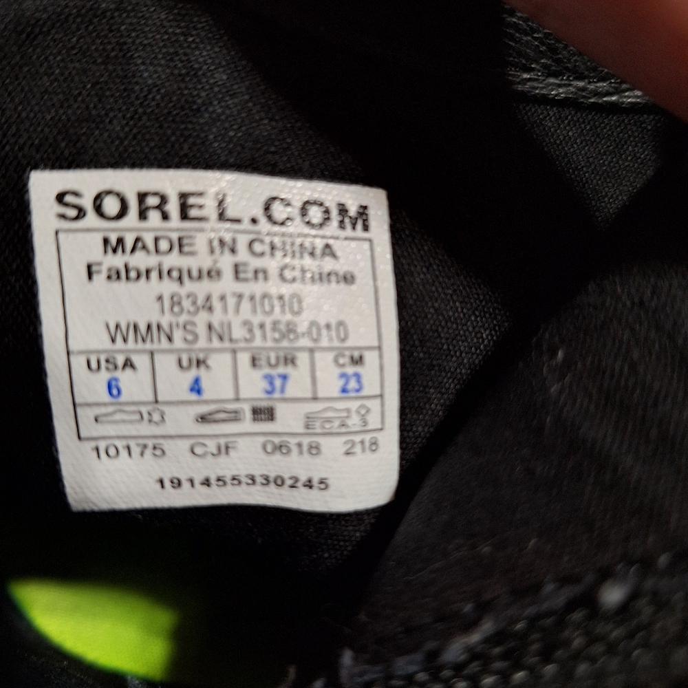 Sorel Glossy Black Ankle Booties - Picture 9 of 10